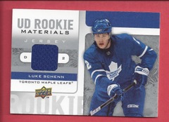 2008-09 Upper Deck Series 2 UD Rookie Materials #RM-SC Luke Schenn Maple Leafs